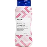 Solimo Baby Sunscreen SPF 50, 8 Fluid Ounce