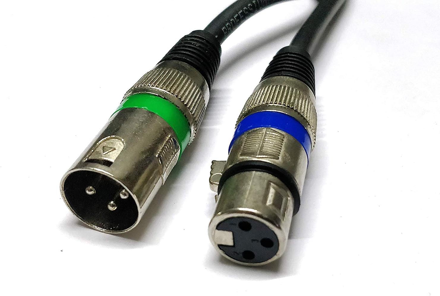 CABLESETC 3 Pin XLR Microphone Audio Sound Male to Female Extension Cable for Mixer Stereo Camera Amplifier - 30 feet