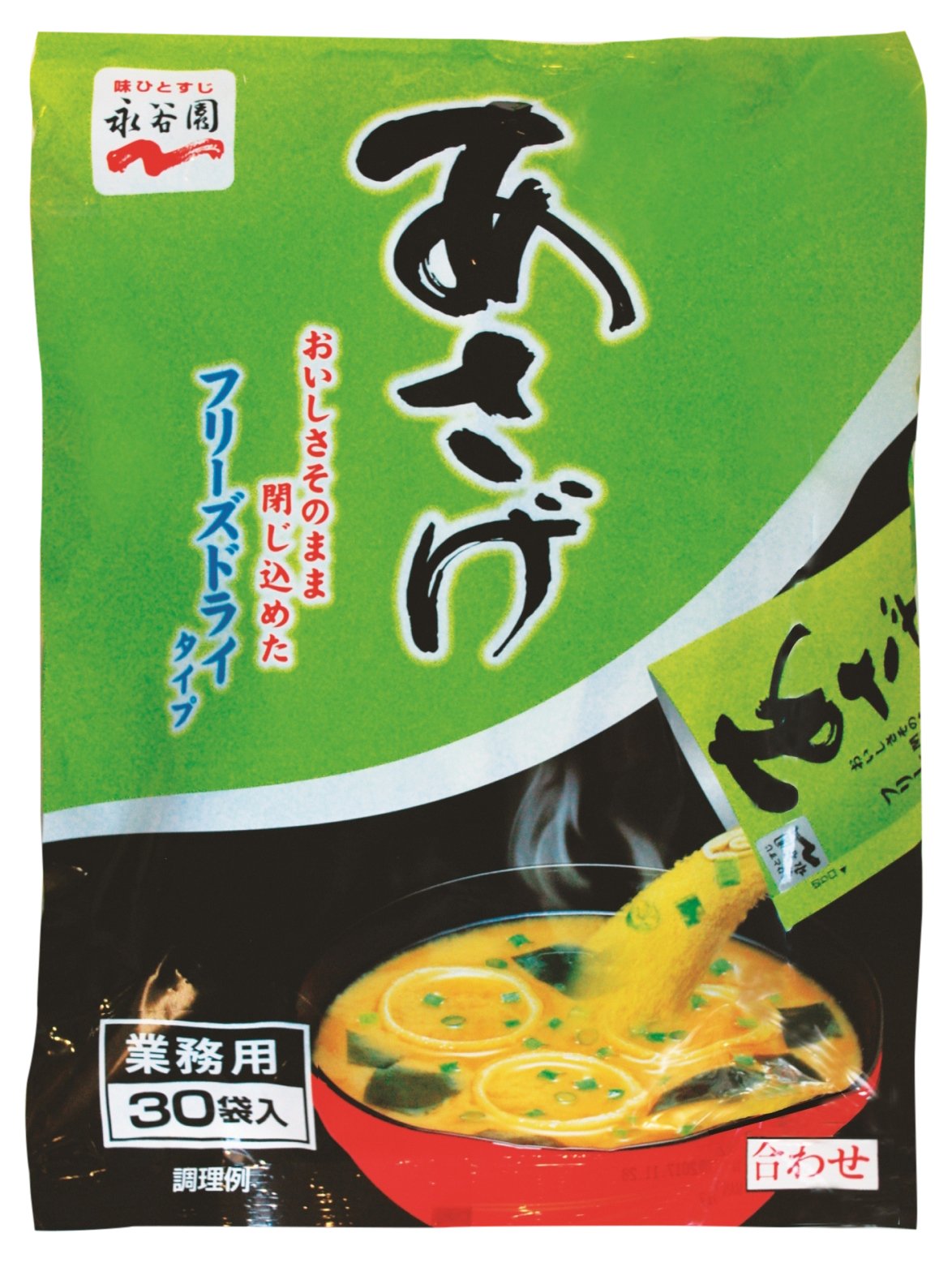Nagatanien 永谷園 味噌 業務用あさげ(粉末) 30食入商品画像