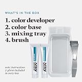 Just For Men Brush-In Color Gel Mustache Beard Sideburns Medium-Dark Brown M-40 view 3