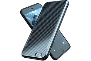 NICEXX iPhone 6 Case | iPhone 6S Case | Shockproof | 12ft. Drop Tested | Carbon Fiber Case | Lightweight | Scratch Resistant | Compatible with Apple iPhone 6/6S - Black