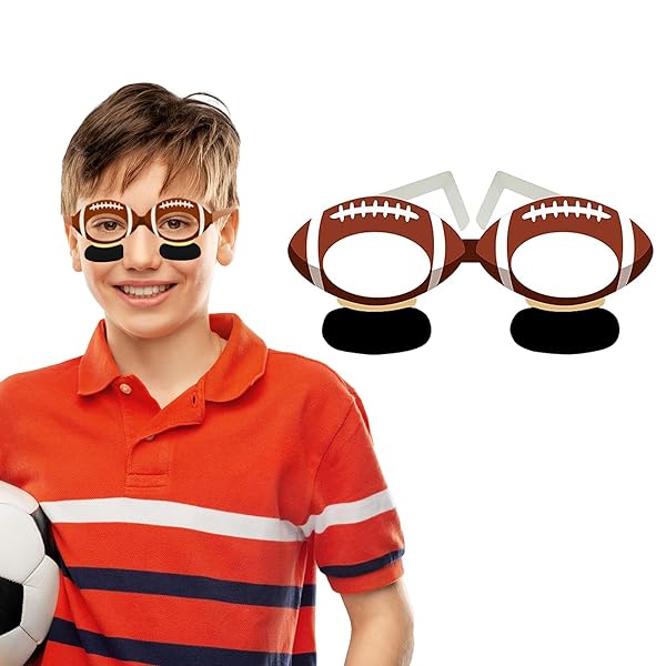 4E’S NOVELTY 36 PACK FOOTBALL PARTY PAPER GLASSES...