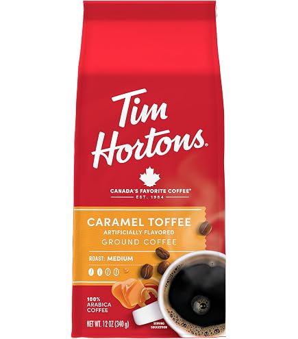 Amazon.com : Tim Hortons 12oz Ground Bag, Light Roast Rocky