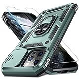 Janmitta Case for iPhone 16 Phone Cover Built in