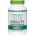 Leviathan Wellness Virility - Men's Potency Support | Zinc (10 mg), Sunflower Lecithin (1200 mg), Celery Extract (1000mg), Maca Root (250 mg) | 120 Capsules, 30 Servings | Made in The USA