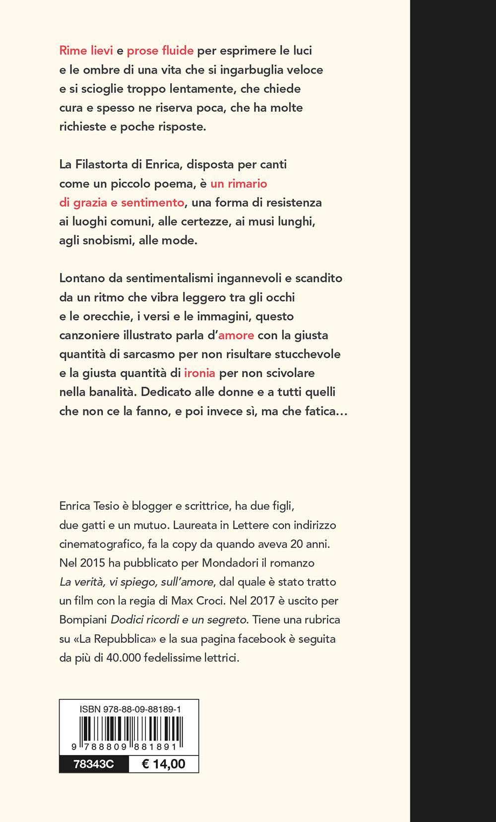 Filastorta D Amore Rime Fragili Per Donne Resistenti Amazon It Tesio Enrica Richetta Giulia Libri