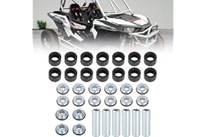 Alpha Rider Heavy Duty UHMW A-Arm Bushing Kit for 2014-2023 Polaris RZR XP 1000 / RZR XP 4 1000 Front Rear Control Arm Bushing Kit 36PCS