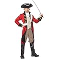 Boys British Redcoat Costume X-Large (12-14)