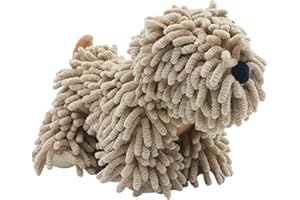 Chenille Hand Towel – 26x13cm Cute Cartoon Dog Plush Fuzzy Ball, 3D Soft & Absorbent Puppy Quick Dry Puff Hands| Texture, Han