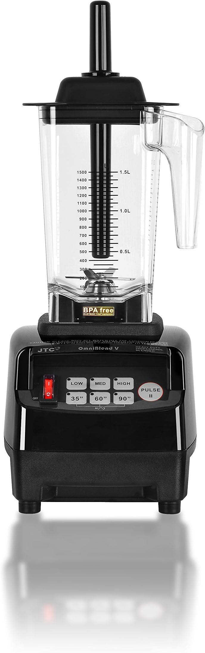 OmniBlend TM-800A JTC Omni V Blender - Professional Grade, Black