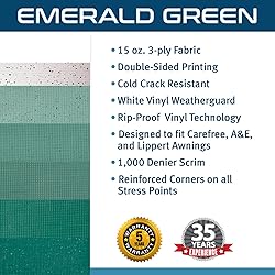 ShadePro - RV Awning Fabric Replacement - Heavy