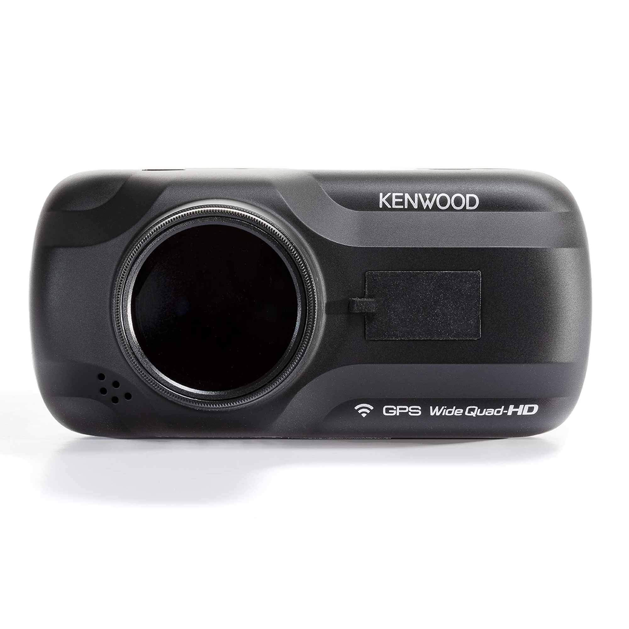 KENWOOD DRV-A501W - Wide Quad HD Dash Cam - 3" LCD Screen - Smartphone App - Polarised Filter - 16GB SD-Card