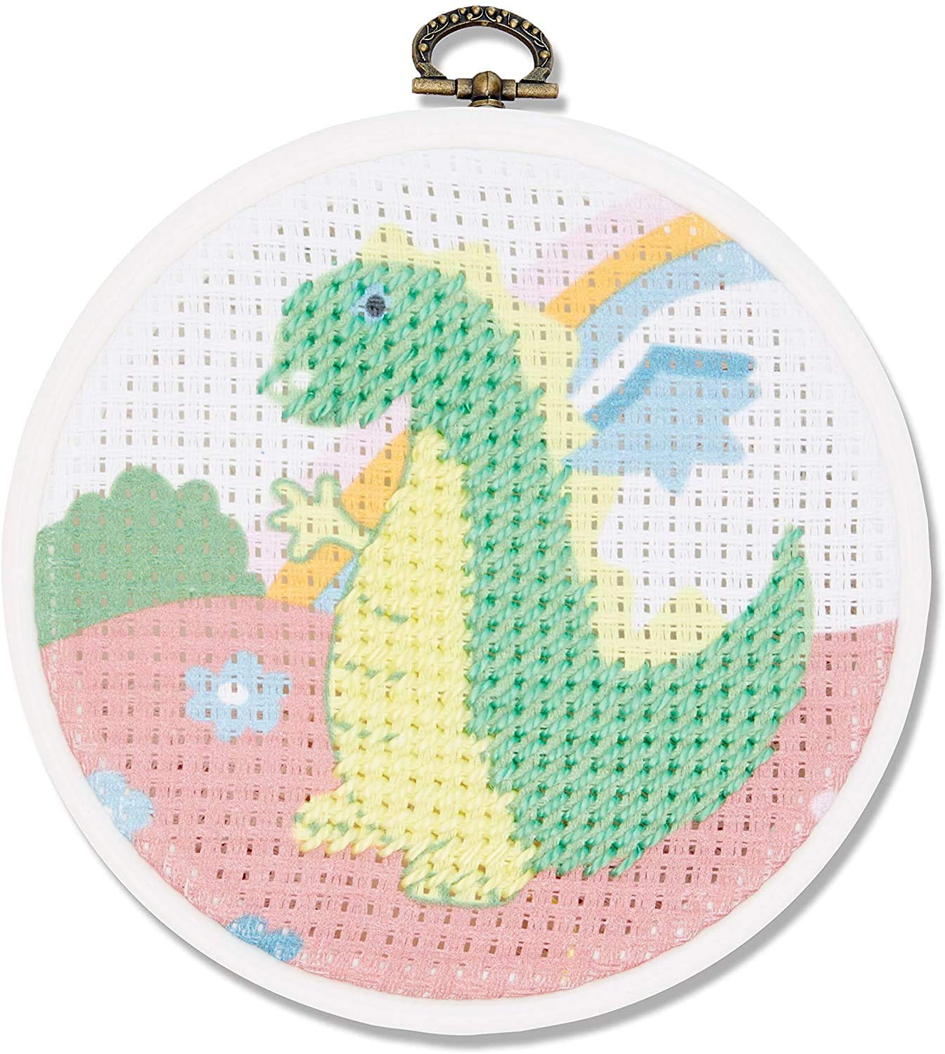 DMC My First Stitches Kit - The Dragon with Hoop