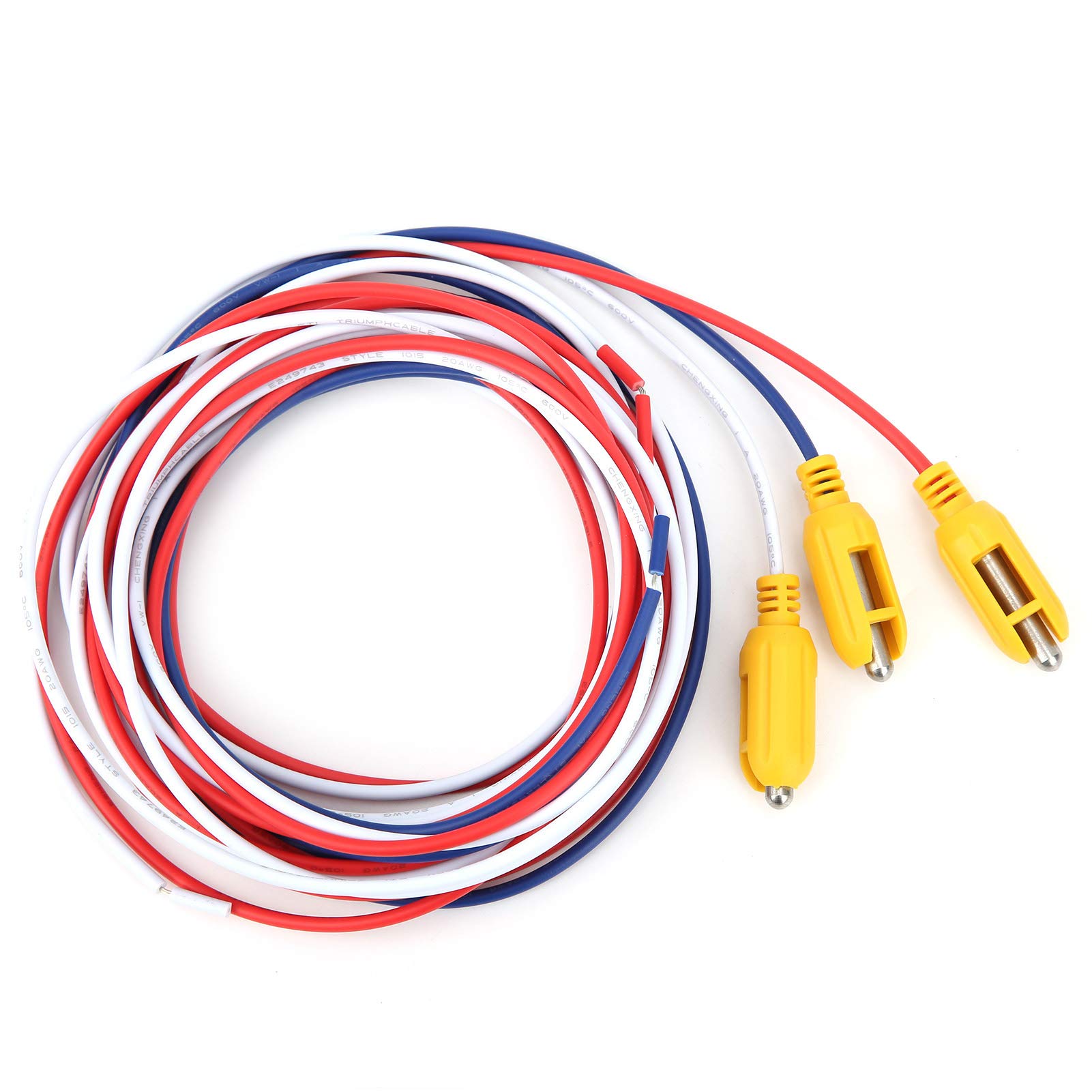 DEWIN Liquid Level Probe, Liquid Level Probe Sensor for GRL8 Relay Blue 1.5 Meter + Red 3 Meter + White 3.5 Meter