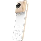 Insta360 Nano 360 Degree Camera VR 3D Panoramic Point and Shoot Digital Video Cameras 3K HD Dual Wide Angle Fisheye Lens for iPhone 7, 7 Plus and all iPhone 6 series, 360 Live on Facebook
