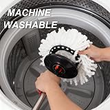 Requisite Needs Smart Spin Mop and Bucket Set Black 13 L 3 Mops view 4