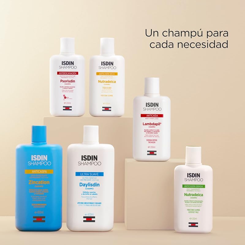 Champô Zincation Anti-Caspa Oleoso e Seco - 400ml