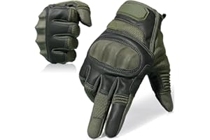 AXBXCX Motorcycle Gloves for Men - Ultimate Protection, Touchscreen Capable, Durable for Outdoor