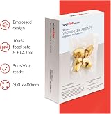 SousVideTools Vacuum Sealer Bags Pack 100 30cm x 40cm Embossed view 2