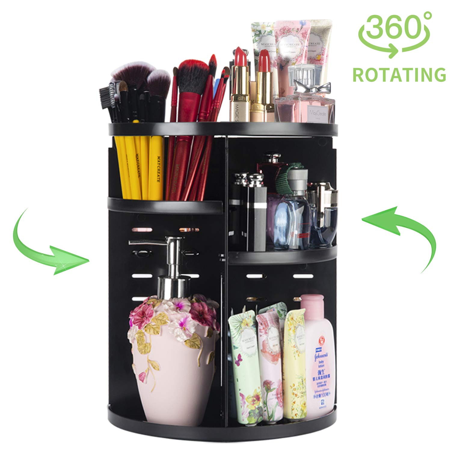 Best Rotating Makeup Organizer Bathroom Your Best Life