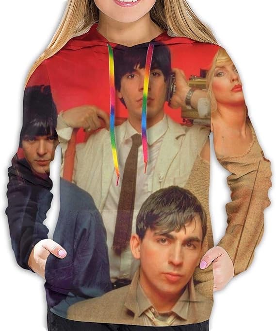 Amazon.com: Blondie Greatest Hits Womens Hoodie Pullover Sweatshirt Winter Warm Hoodie with 
