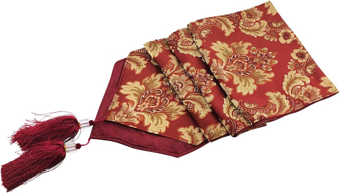 Best red table runner 84 in