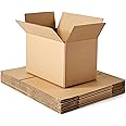 Amazon Basics Cardboard Moving Boxes, 15 Pack, Small, Brown, 16" x 10" x 10"