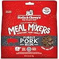 Stella & Chewy's Freeze Dried Raw Purely Pork Meal Mixer – Dog Food Topper for Small & Large Breeds – Grain Free, Protein Rich Recipe – 3.5 oz Bag