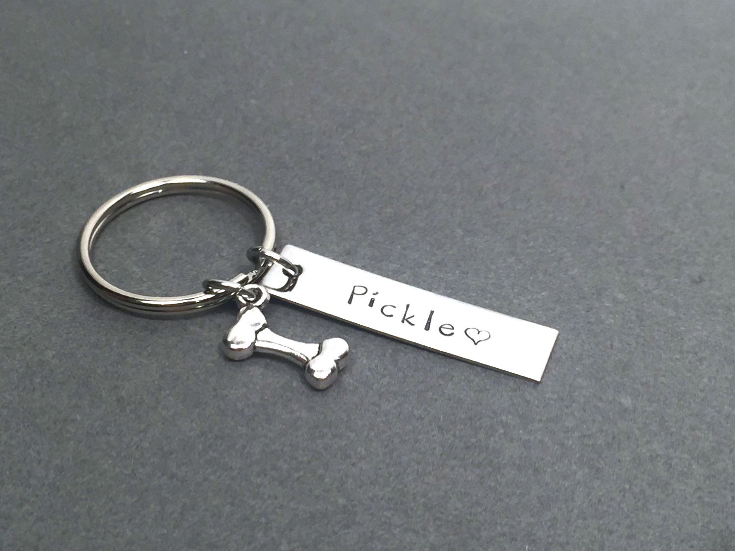 dog keychain personalized
