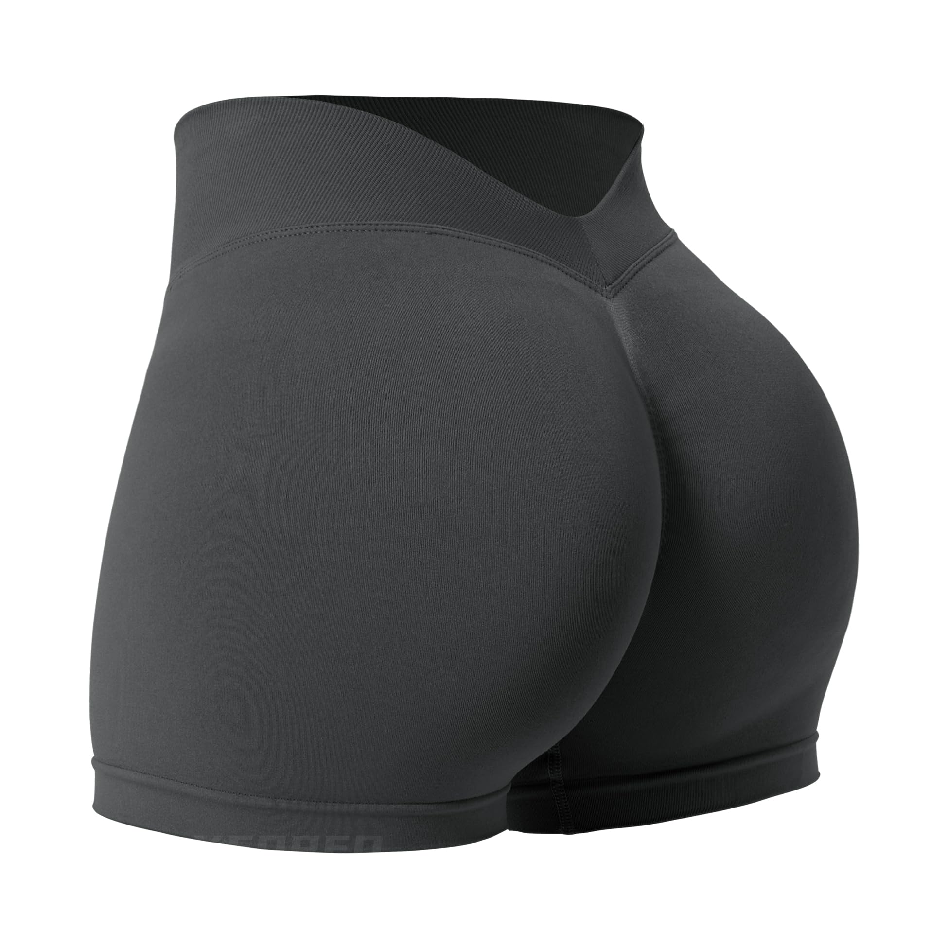 YEOREO Workout Scrunch Shorts Women V Back Gym Butt