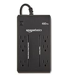 Amazon Basics UPS Battery Backup & Surge Protector