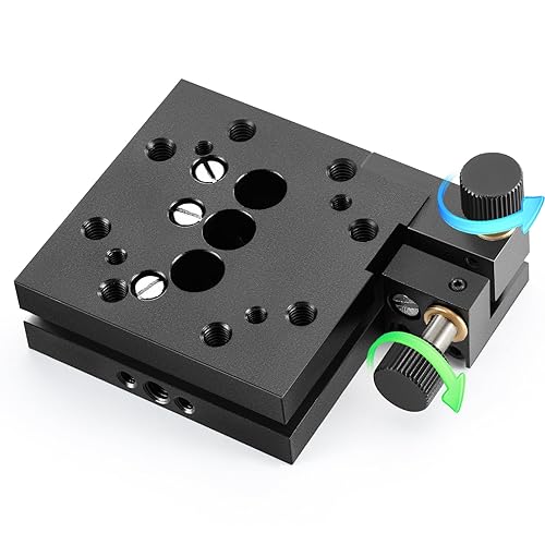 Huanyu Optical Tilt and Rotation Stage 2.6 inches Precision angle stage ...