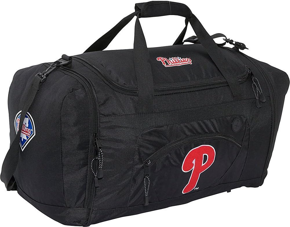 MLB Philadelphia Phillies "Roadblock" Duffel, 20" x 11.5" x 13" : Sports Fan Bags : Sports & Outdoors