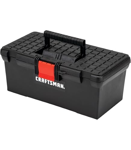 12-inch Tool Box Black/Yellow - Amazon.com