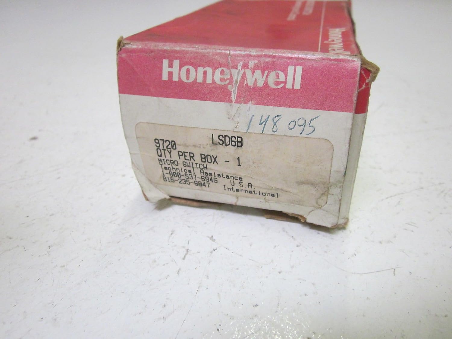Honeywell LSD6B - Interruptor de luz (600 VCA, en caja): Amazon.es: Amazon.es