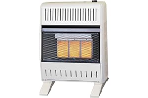 ProCom Heating Liquid Propane Ventless Infrared Plaque Heater With Base Feet - 15,000 BTU, T-Stat Control - Model# ML150TPA-B