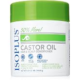 Isoplus Castor Oil Hair/Scalp Conditioner, 5.25 Ounce