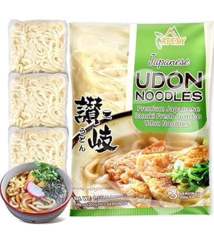 Amazon.com : Wel Pac Noodles Yokogiri Udon, 10-Ounce (Pack of 12