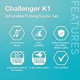 Intex Challenger Kayak 274x76x38 cm K1 1-Person Multi-Colored view 3