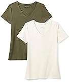 Amazon Essentials Women's Regular-Fit Short-Sleeve