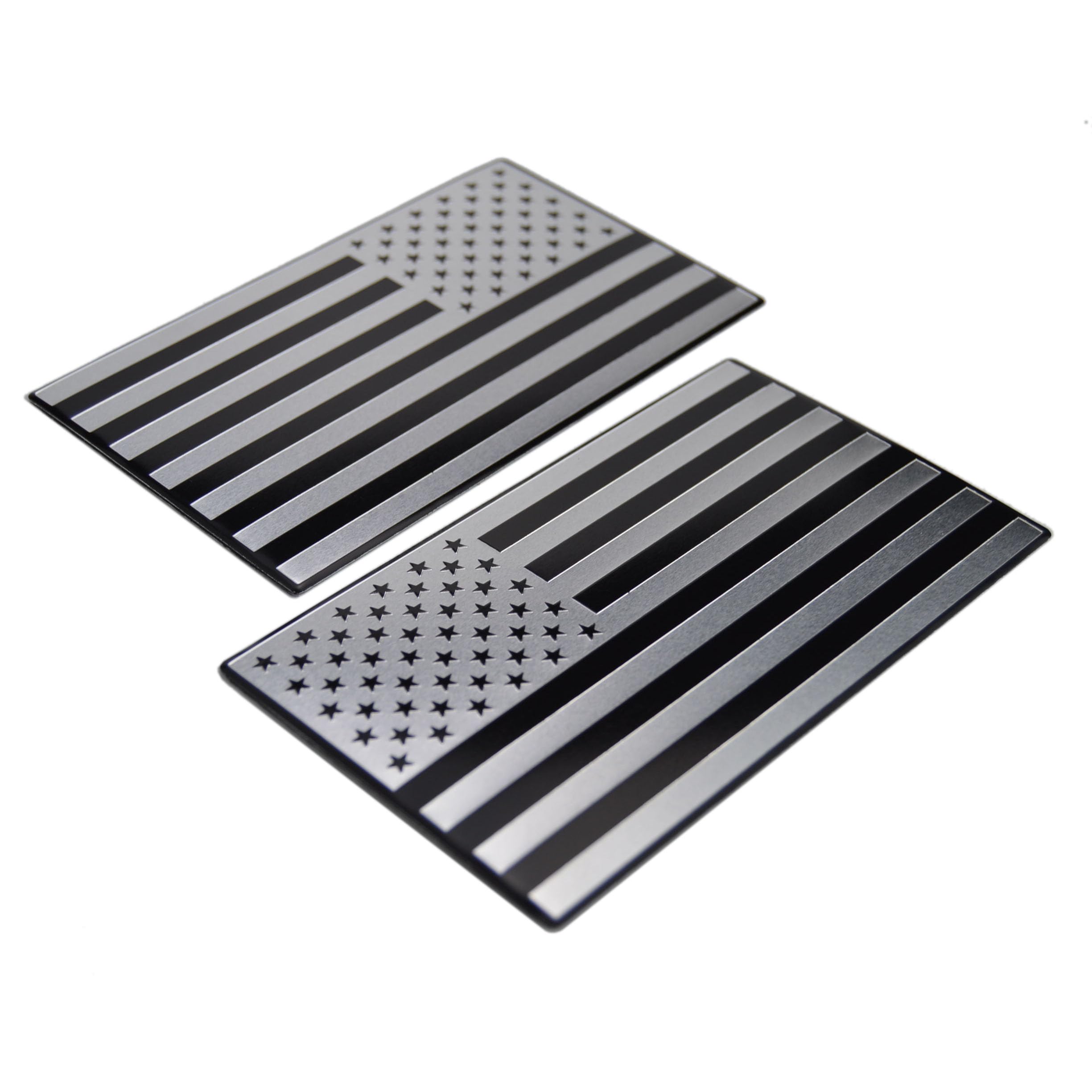 Photo 1 of Embossed 3D Metal American Flag Emblem Decal USA US Badge for F150 Ram Silverado Pickup Motorcycle Exterior Door Panel Fender Bumper Guard Trunk Tailgate Window