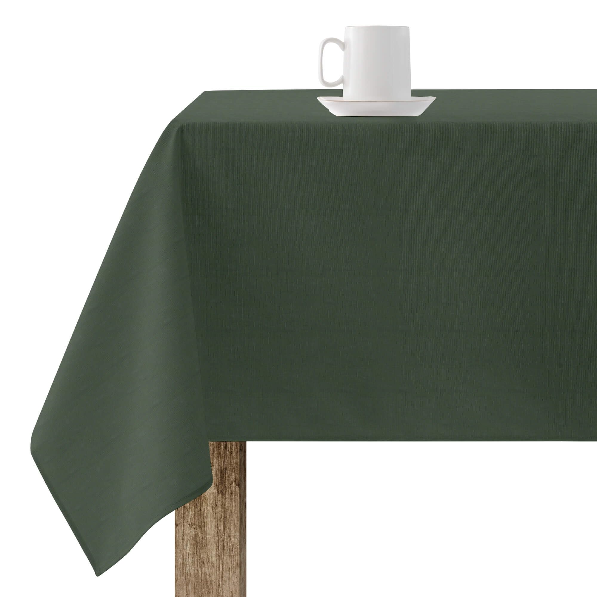 BELUM | Stain Resistant Tablecloth Size 200 x 140 cm - Extra Soft Touch Tablecloth Colour Multicolor - Tablecloth 100% Made in Spain Fabric 65% Organic Cotton - 35% Polyester - Tablecloth Model Rhodes
