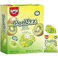 AMOS Peelerz Kiwi Gummy Candy, Peelable Fruit-Inspired Candy, 8.47oz Box with 10 Individual Packs – Playful Kiwi Snack with Chia Seeds, Made with Real Juice