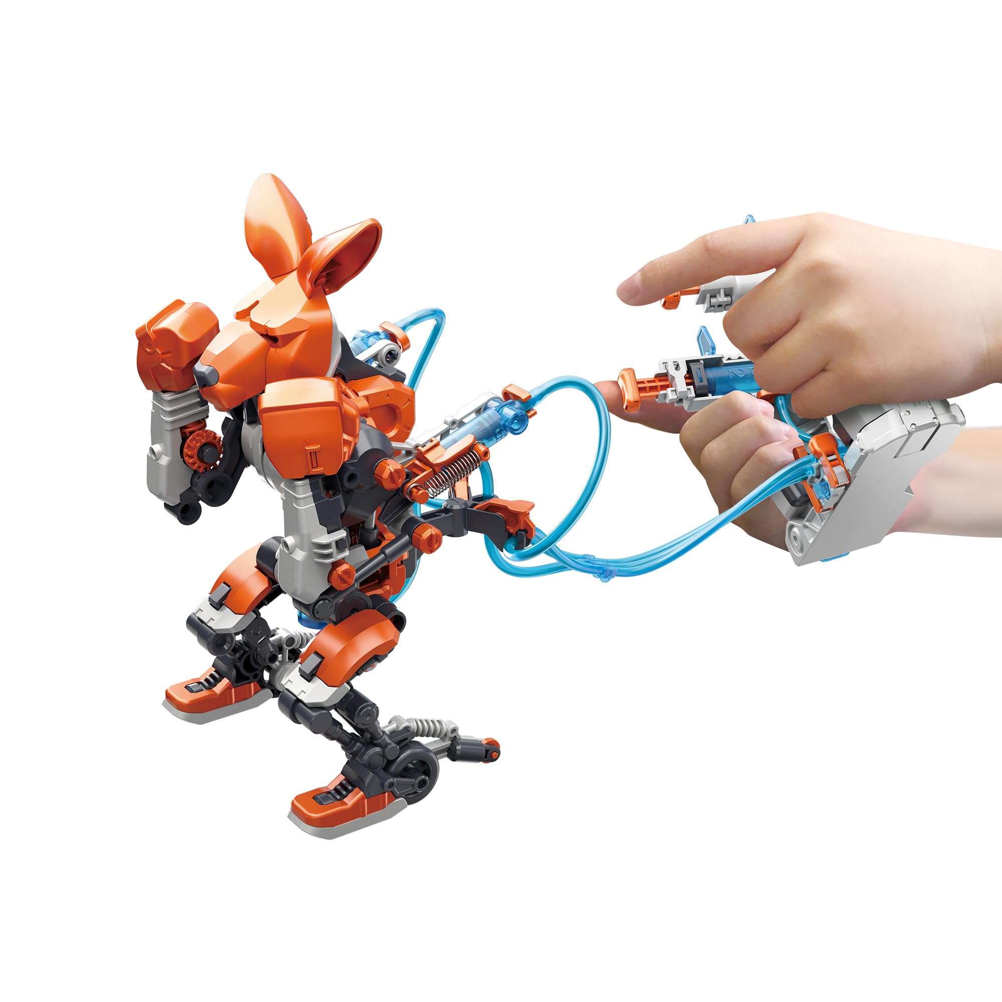 Thames & Kosmos Hydraulic Boxing Bots STEM Experiment Kit | Build Two Hydraulic-Powered Boxing Robots! | Explore Hydraulic, Water-Powered Systems | Challenge a Friend to a Robot Duel!