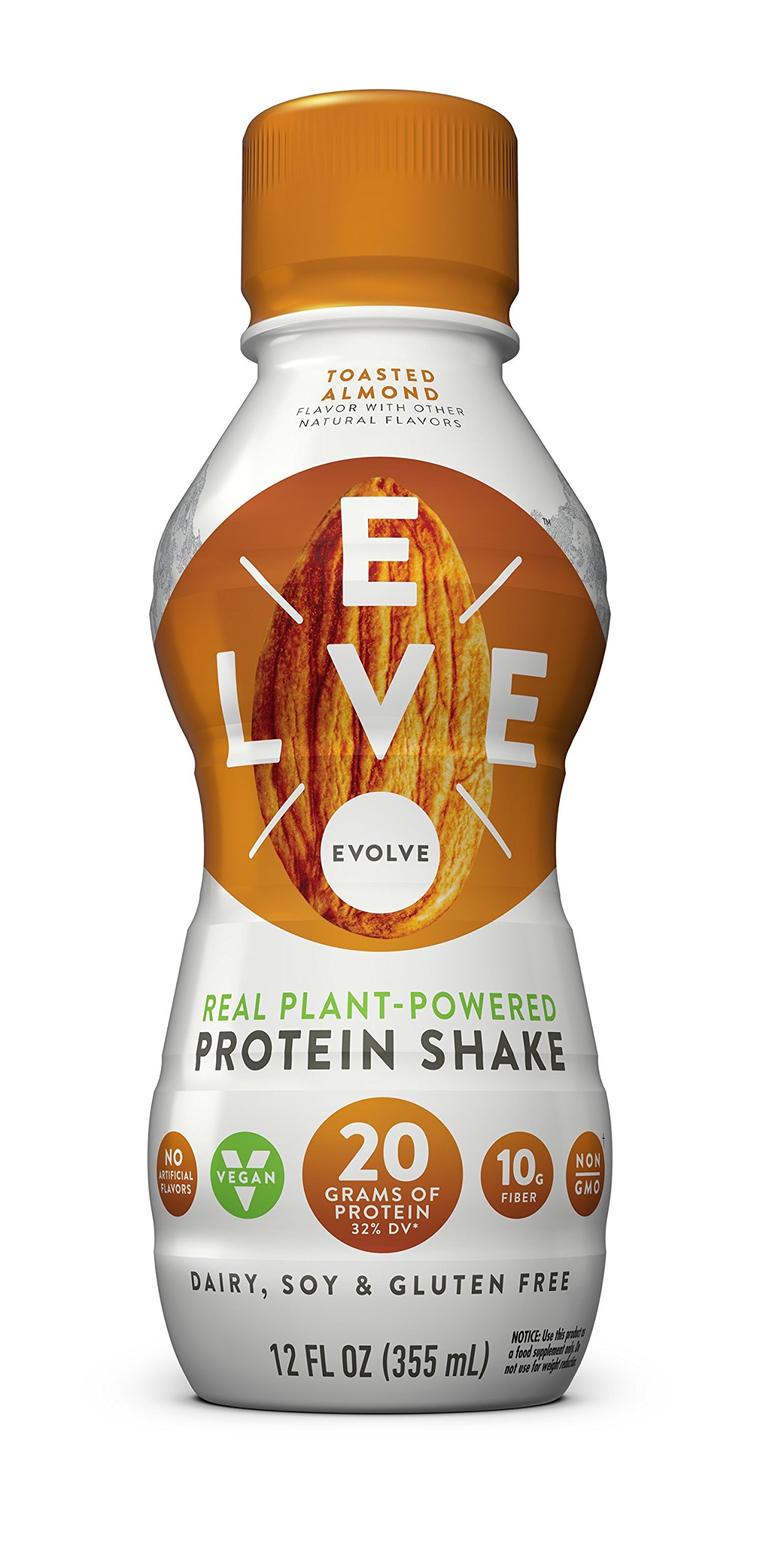 Evolve Protein Shake, Mellow Mocha, 20g Protein, 12 FL OZ