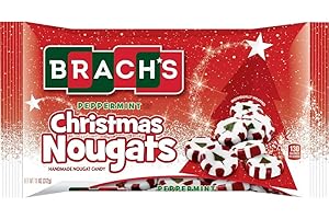 Brach's Christmas Peppermint Nougats - 11oz (Pack of 2)