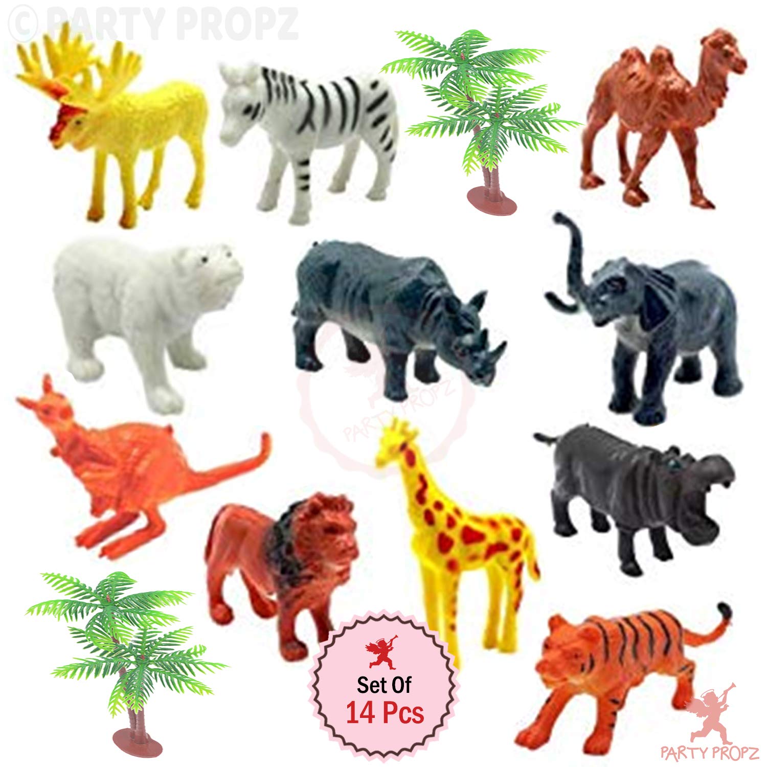 plastic toy zoo animals