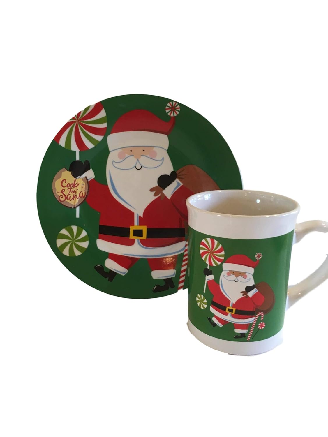 Cookies for Santa Plate and Mug Set (Santa) Plates