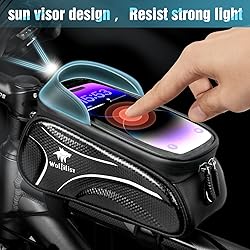 WOLFILIST Bike Bag - Waterproof Bike Frame Bag with