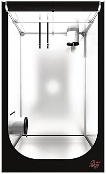 Secret Jardin Hydro Shoot 40 60 80 100 120 Grow-box Grow-room Growschrank Grow-zelt Darkroom verschiedene Größen Pflanzen-zelt (HS60 60x60x140 cm) Grow Gewächshaus Indoor für Chili Zuchtzelt